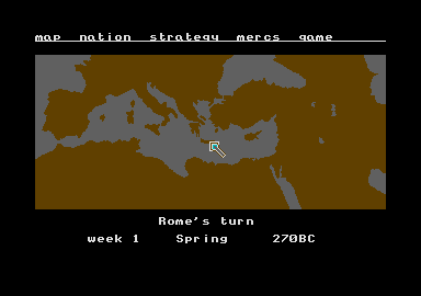 Imperial Conquest atari screenshot