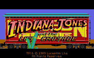 Indiana Jones and the Last Crusade - The Graphic Adventure atari screenshot