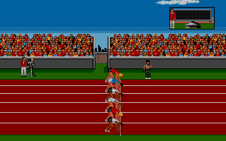 International Championship Athletics atari screenshot