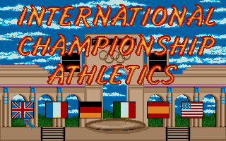 International Championship Athletics atari screenshot