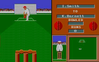 International Cricket 2 atari screenshot