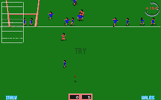 International Rugby Challenge atari screenshot