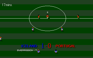 International Sensible Soccer atari screenshot