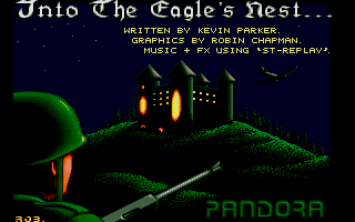Into the Eagle's Nest atari screenshot
