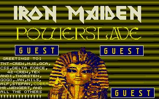 Iron Maiden Powerslave atari screenshot