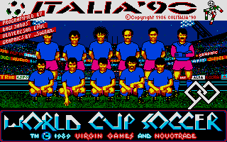 World Cup Soccer Italia '90 atari screenshot