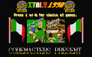 Italia 1990 atari screenshot