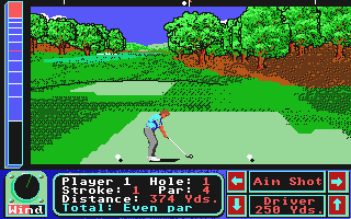Jack Nicklaus Presents - The Great Courses of The US Open atari screenshot