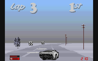 Jaguar XJ220 atari screenshot