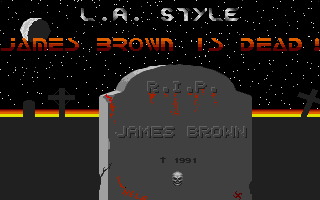James Brown is Dead atari screenshot