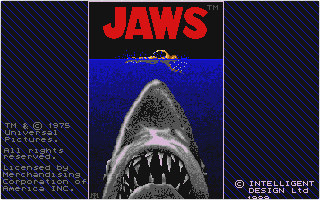 Jaws atari screenshot
