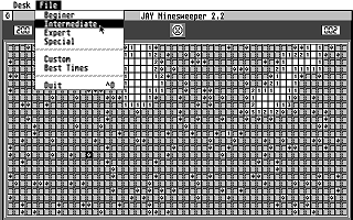 Jay Minesweeper atari screenshot