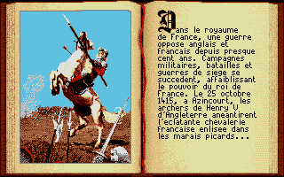 Jeanne d'Arc atari screenshot