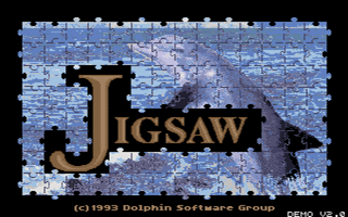 Jigsaw atari screenshot