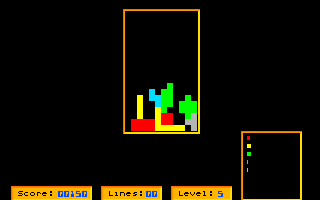 JL Tetris atari screenshot