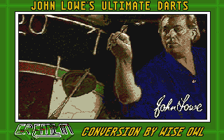 John Lowe's Ultimate Darts atari screenshot