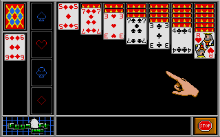 Joueur de Cartes (Le) atari screenshot