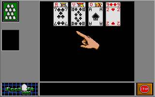 Joueur de Cartes (Le) atari screenshot