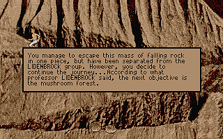 Journey to the Centre of the Earth atari screenshot