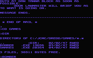 Judge Dredd atari screenshot