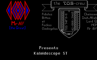 Kaleidoscope ST atari screenshot