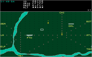 Kennedy Approach atari screenshot