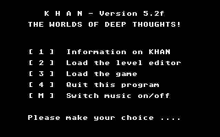 Khan atari screenshot