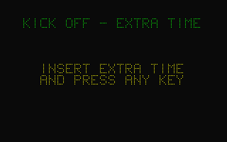 Kick Off - Extra Time [datadisk] atari screenshot
