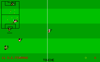 Kick Off II atari screenshot