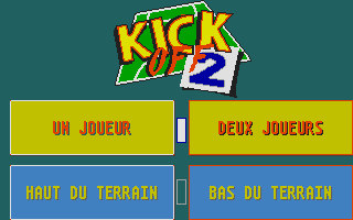 Kick Off II atari screenshot