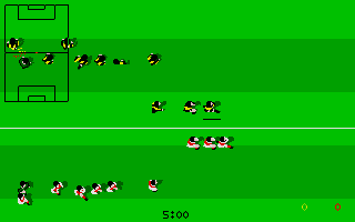 Kick Off II atari screenshot