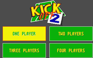 Kick Off II atari screenshot