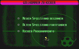 Kicker atari screenshot
