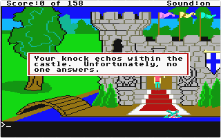 King's Quest - Quest for the Crown atari screenshot