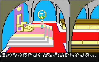King's Quest II - Romancing the Throne atari screenshot
