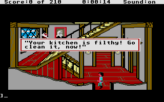 King's Quest III - To Heir is Human atari screenshot