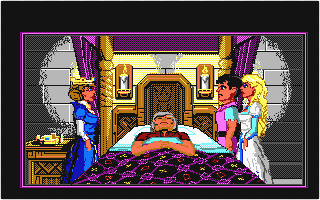 King's Quest IV - The Perils of Rosella atari screenshot