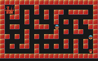 Labyrinthe de la Reine des Ombres atari screenshot