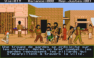 Labyrinthe des Pharaons (Le) atari screenshot