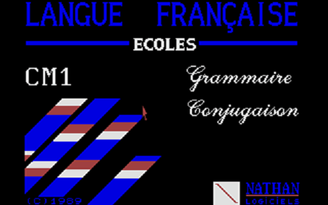 Langue Française Ecole CM1