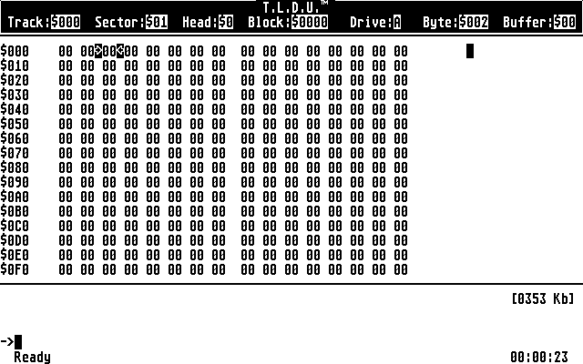 Last Disk Utility (The) atari screenshot