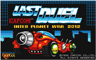 Last Duel - Inter Planet War 2012 atari screenshot