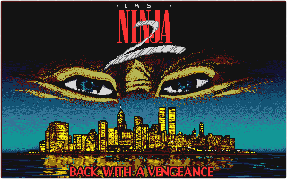 Last Ninja II - Back with a Vengeance atari screenshot
