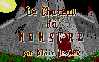 Château du Monstre (Le) atari screenshot