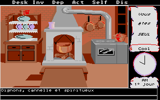 Manoir de Mortevielle (Le) atari screenshot