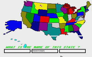 Learn the States atari screenshot