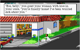 Leisure Suit Larry II - Goes Looking for Love in Several Wrong Places atari screenshot