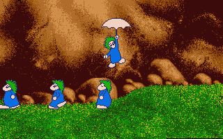 Lemmings - Atari Lynx - Artwork - In Game