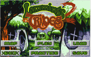 Lemmings II - The Tribes atari screenshot