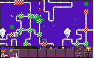 Lemmings II - The Tribes atari screenshot